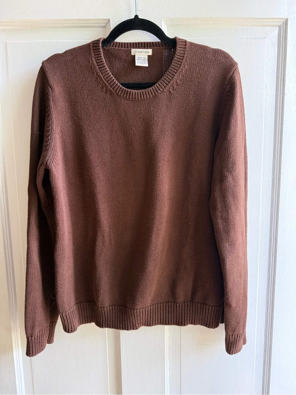 St. John's Bay Brown Crewneck Sweater